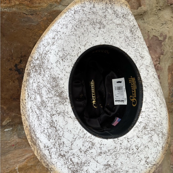 New “Hold your Halo” 6x Serratelli felt hat Sz 7 - Picture 7 of 8